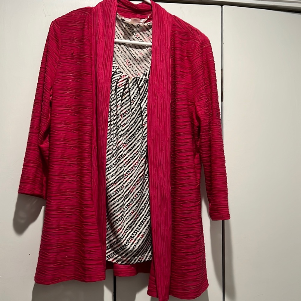 Alison Daley Cardigan and Tank Set